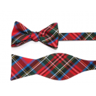  Carolina Tartan Plaid Cummerbund & Bow Tie
